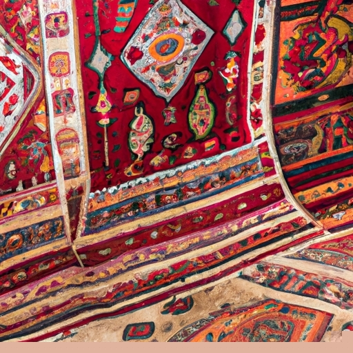 Traditional Native American rugs